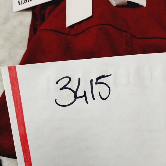 NEW BB Dakota Red CherryWood Faux Suede Open Front Lagenlook Jacket P3415 - Picture 10 of 10